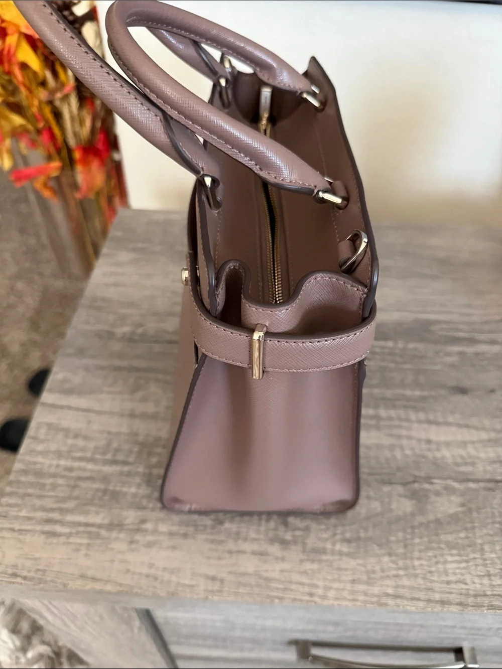 kate spade structured satchel